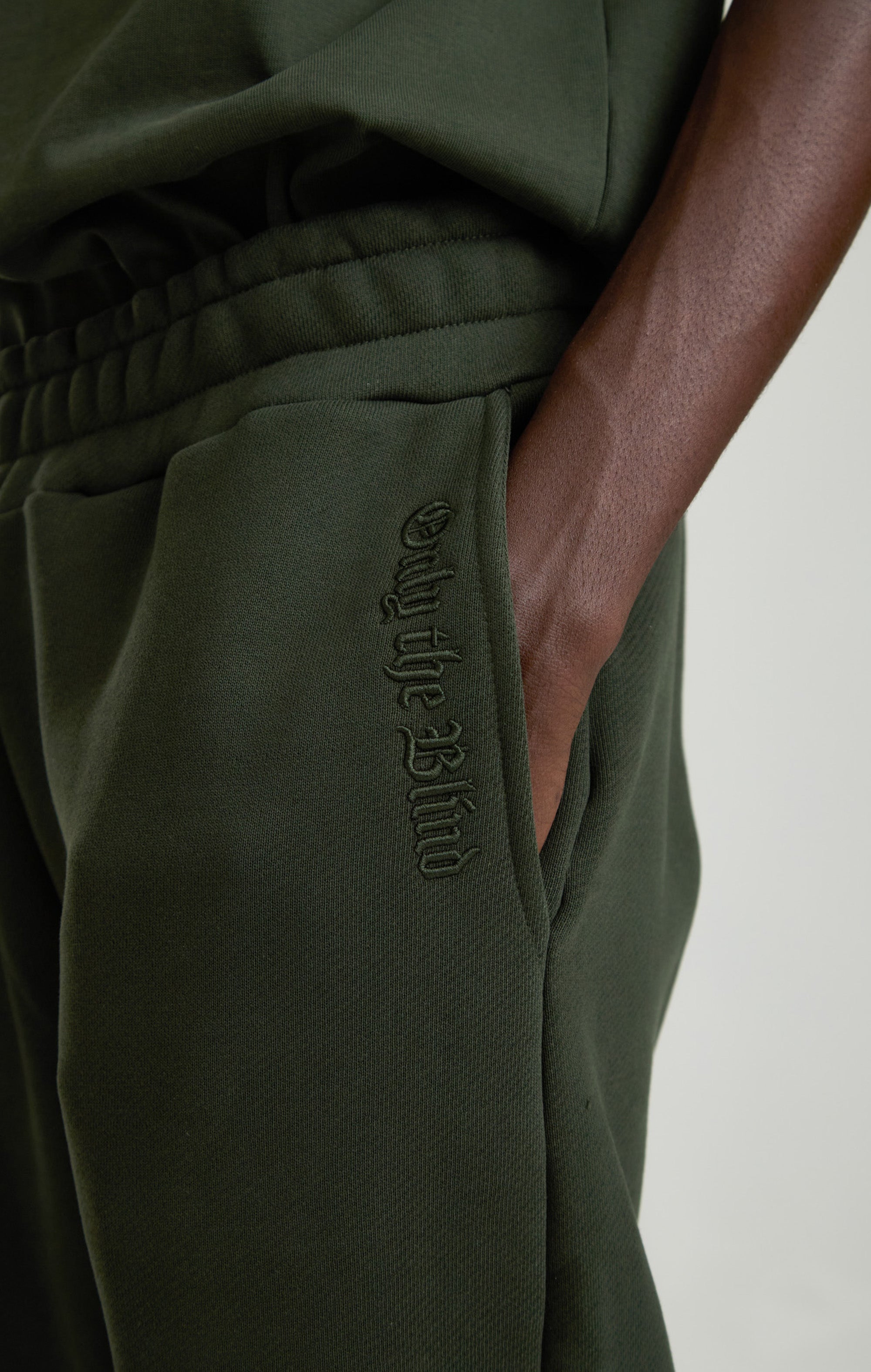 Grüner Wald -Jogginghose