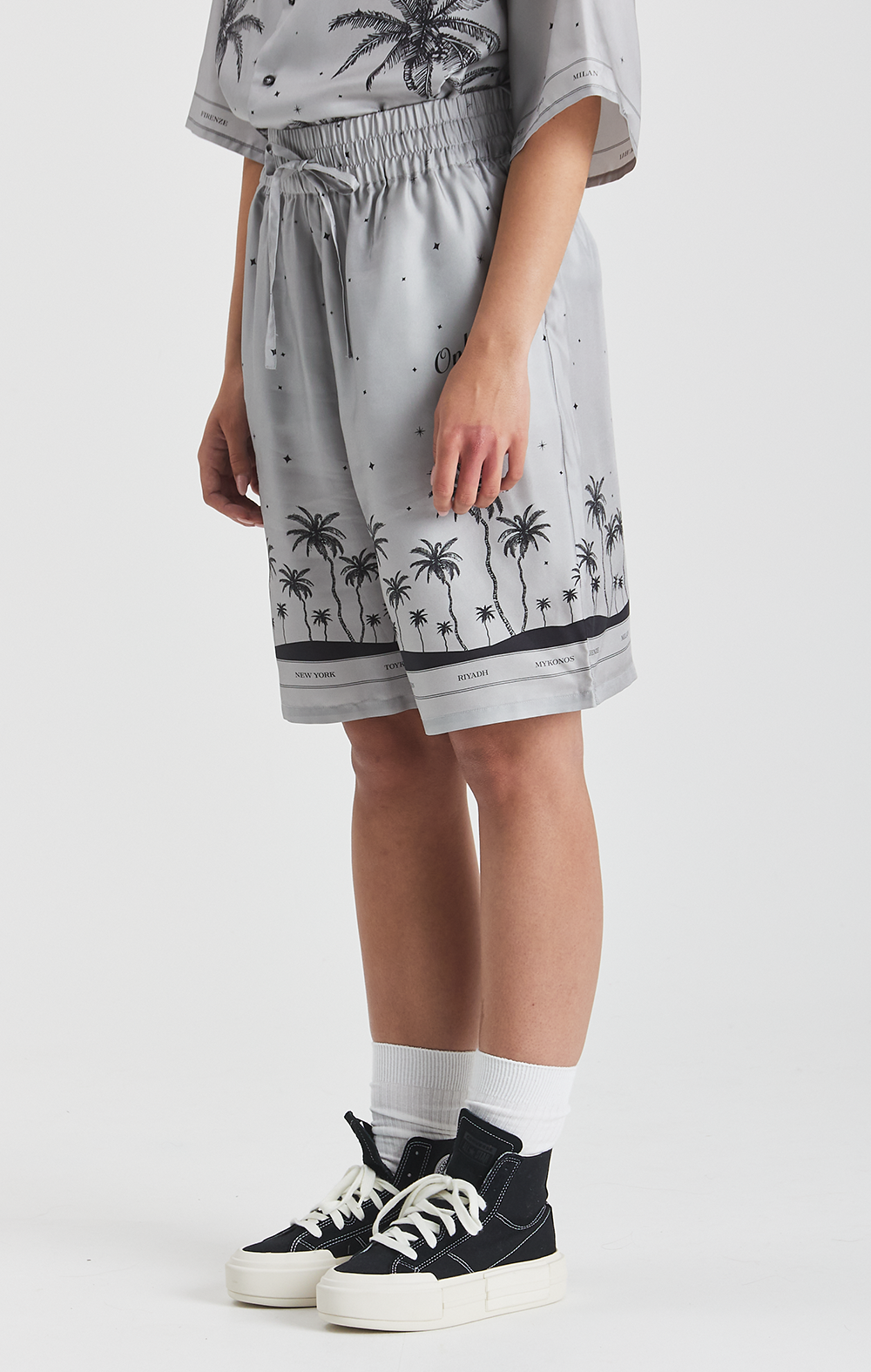 Desert Cloud Silk Shorts