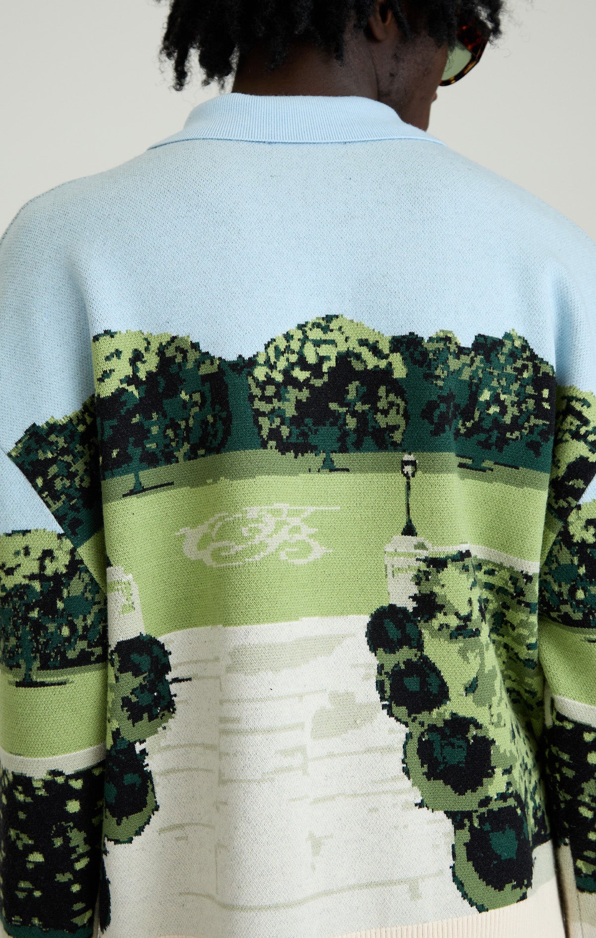 JARDIN DE BLAKE'S KNIT POLO
