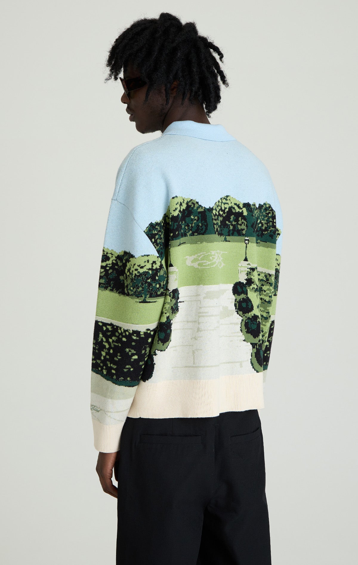 JARDIN DE BLAKE'S KNIT POLO