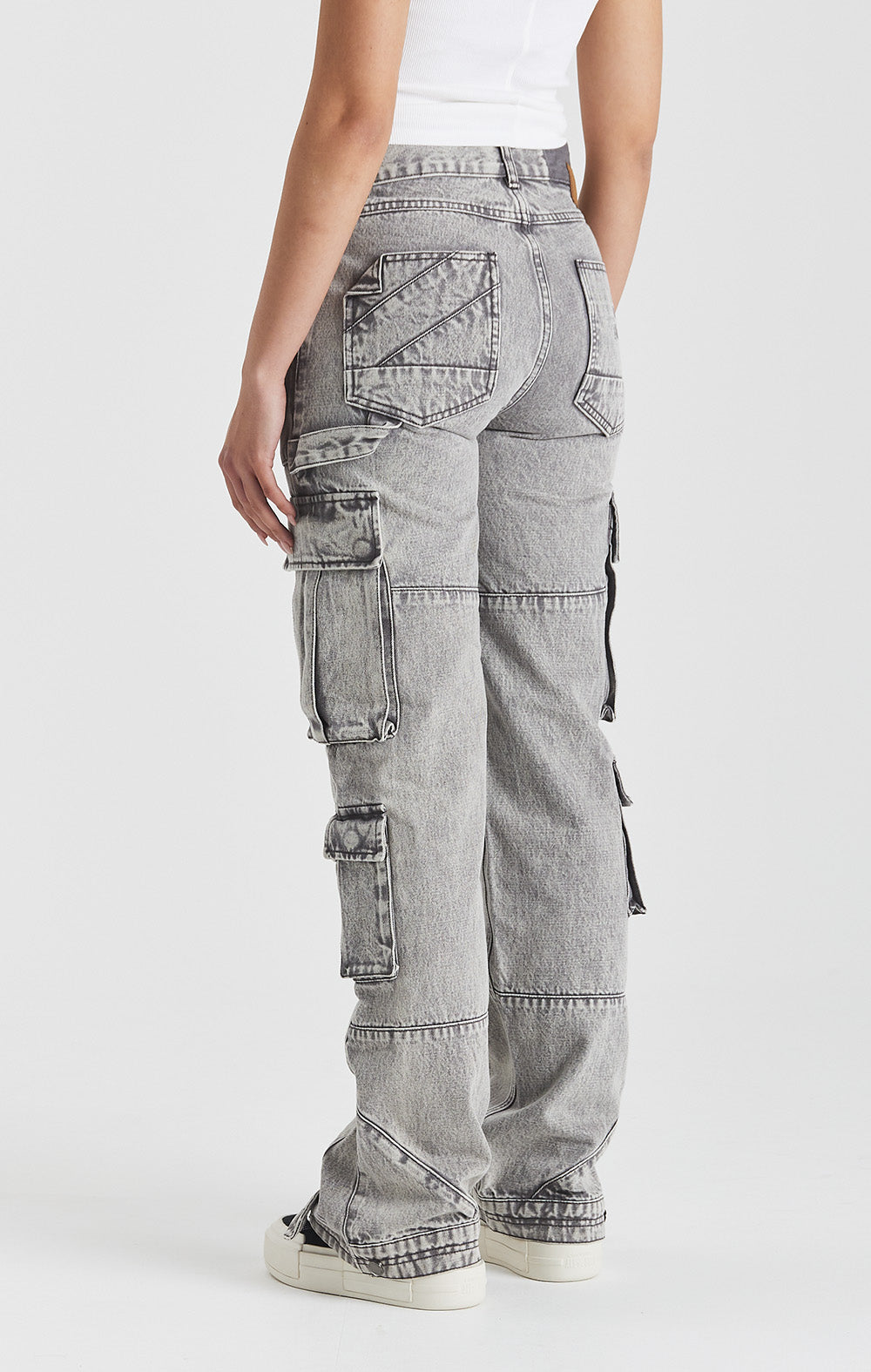 Silver Rock Denim Cargo Jeans