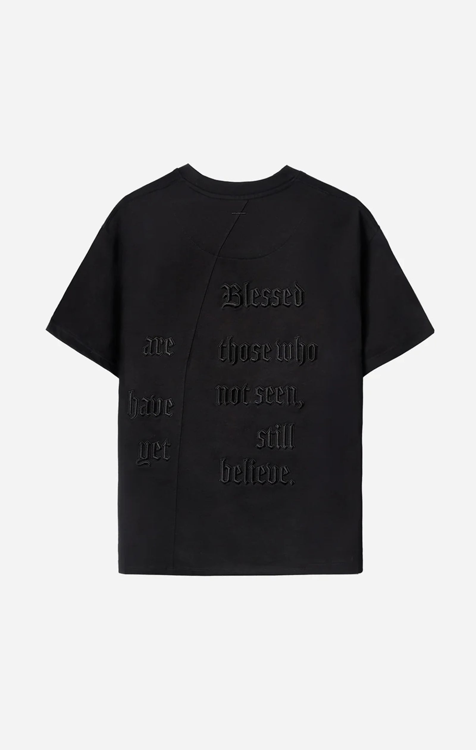 Mitternachts-Split-T-Shirt