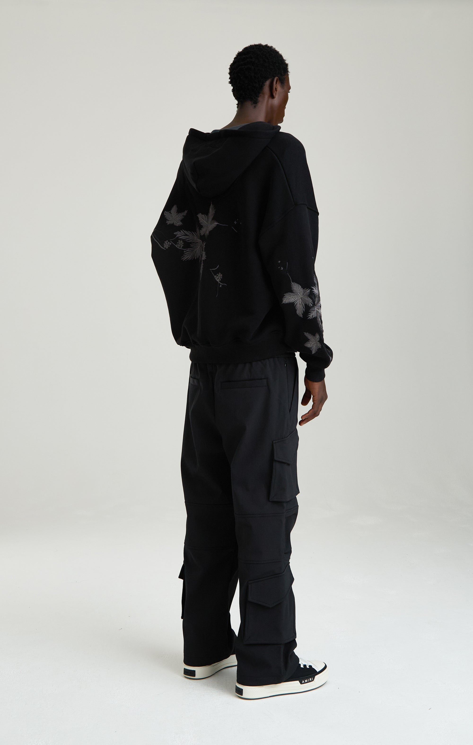 Mitternacht Hawthorn Reißverschluss Hoodie