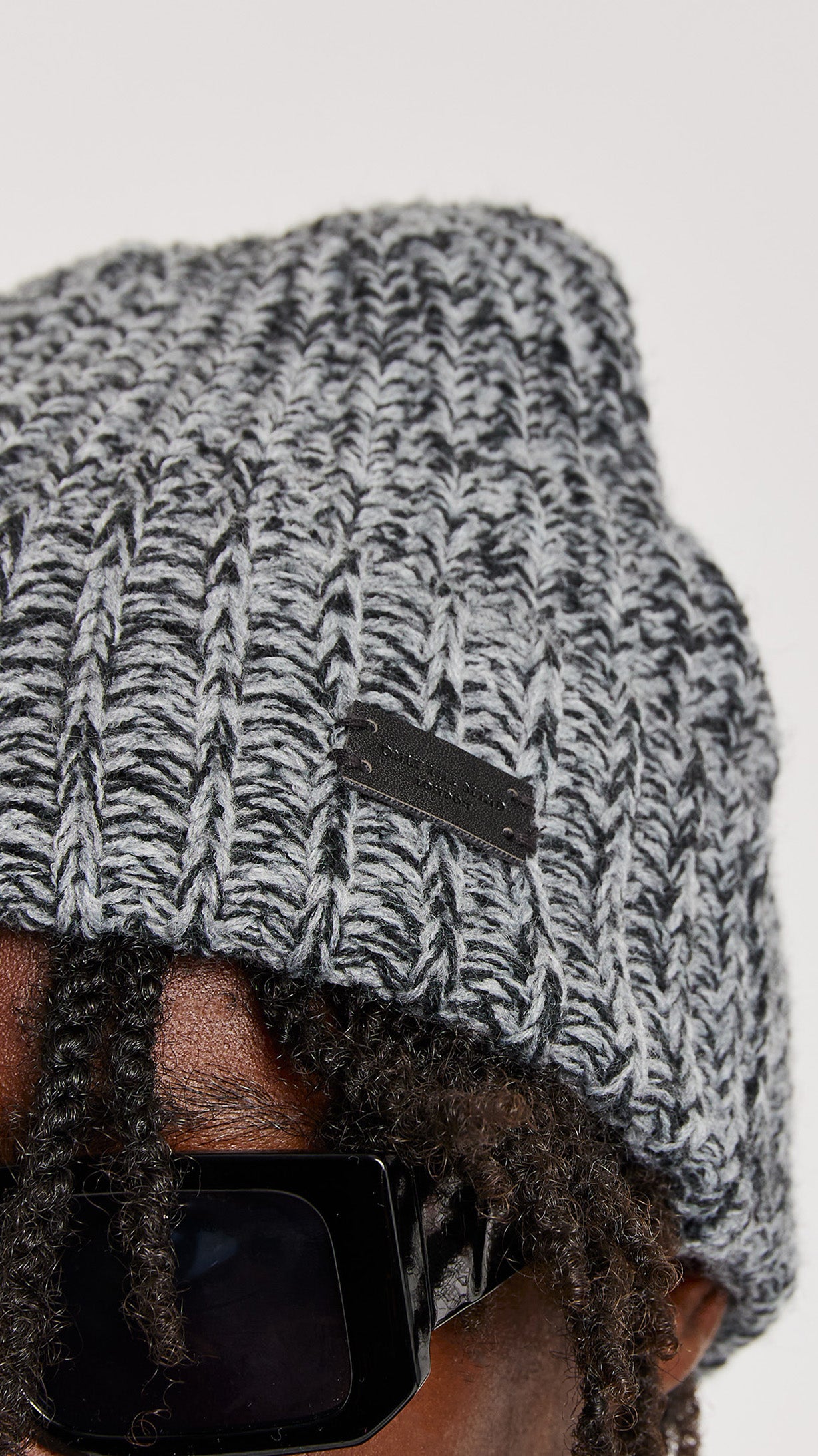 ASPHALT WOVEN BEANIE HAT