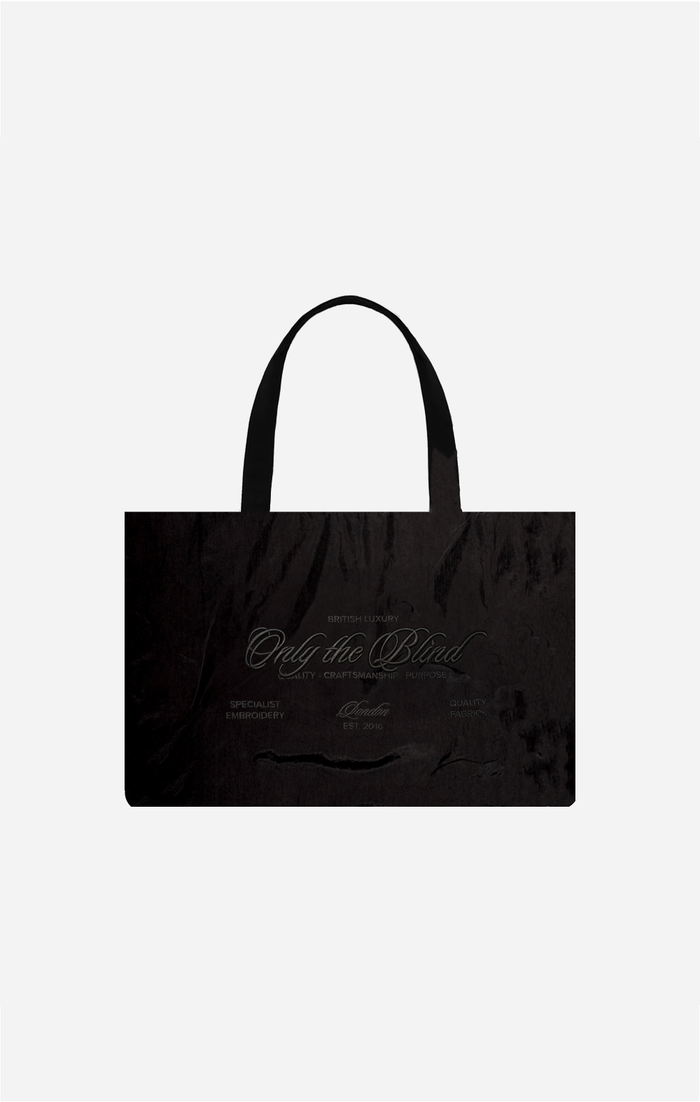 STUDIO TOTE BAG - BLACK