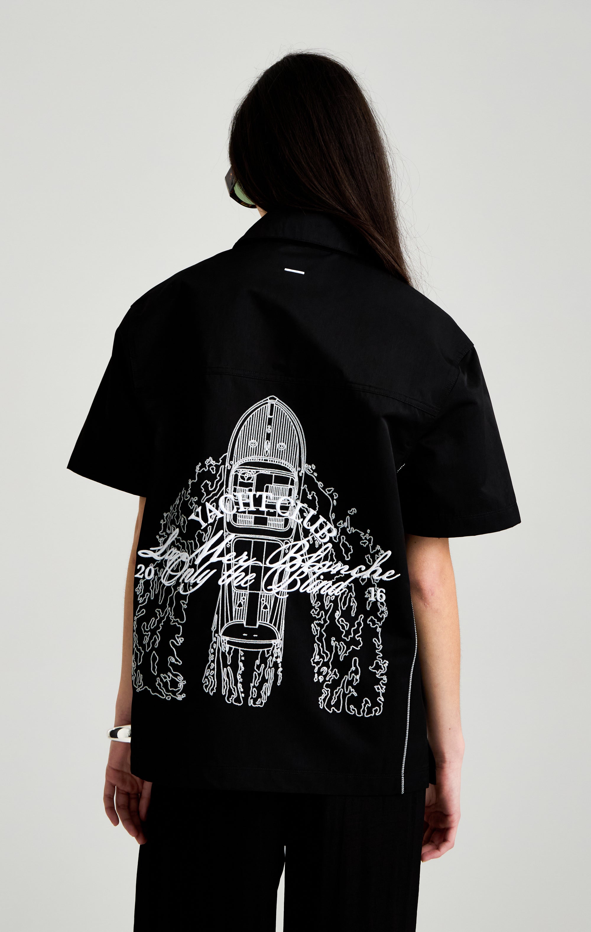 BLACK YACHT CLUB SHIRT