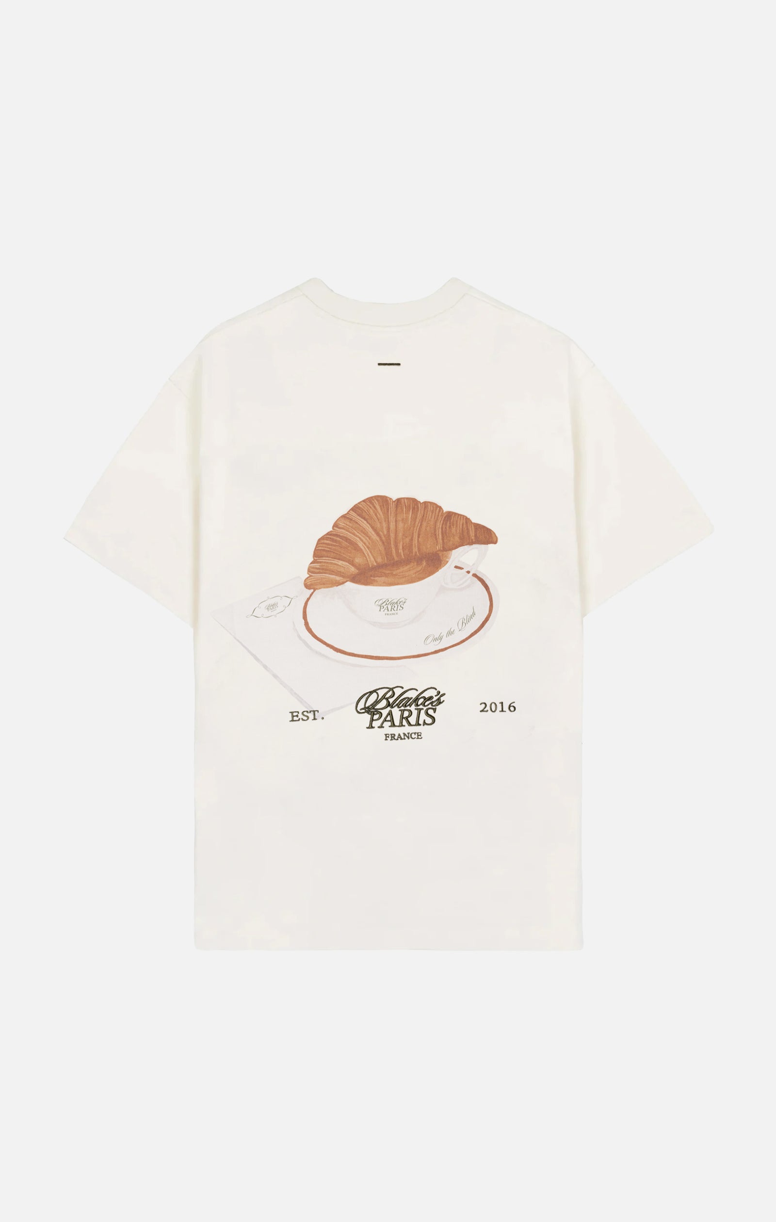 Frühstück in Blakes T-Shirt