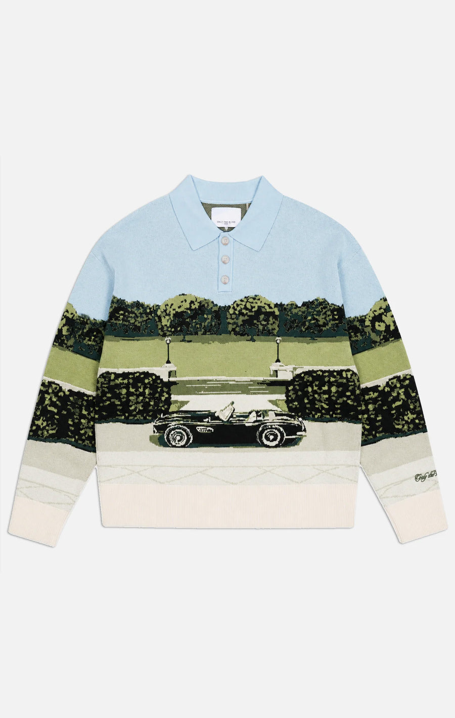 JARDIN DE BLAKE'S KNIT POLO