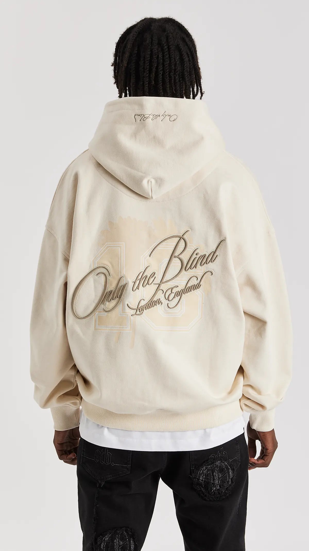 SAND VARSITY HOODIE