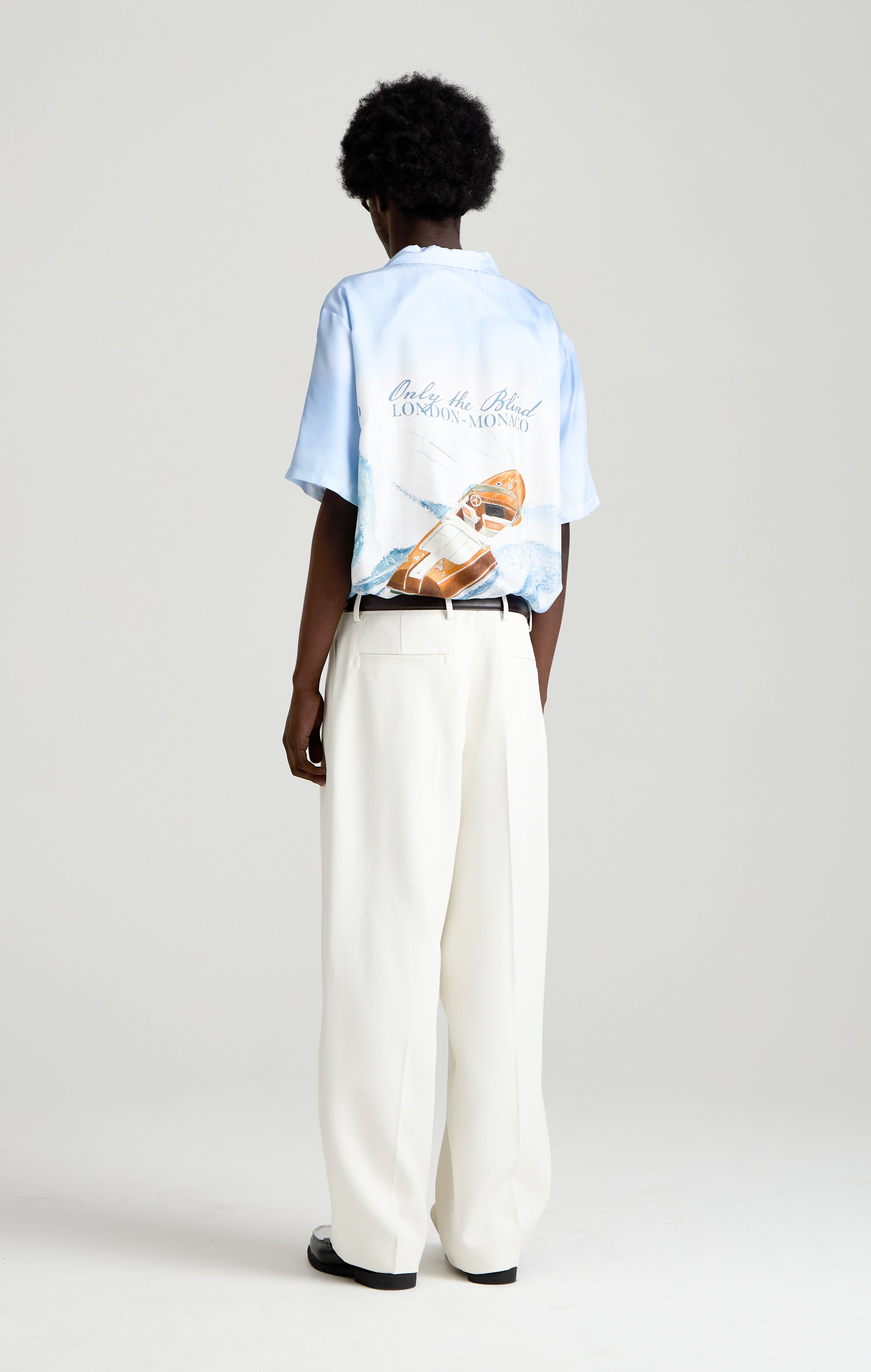 Seide Hemd von Meereswellen