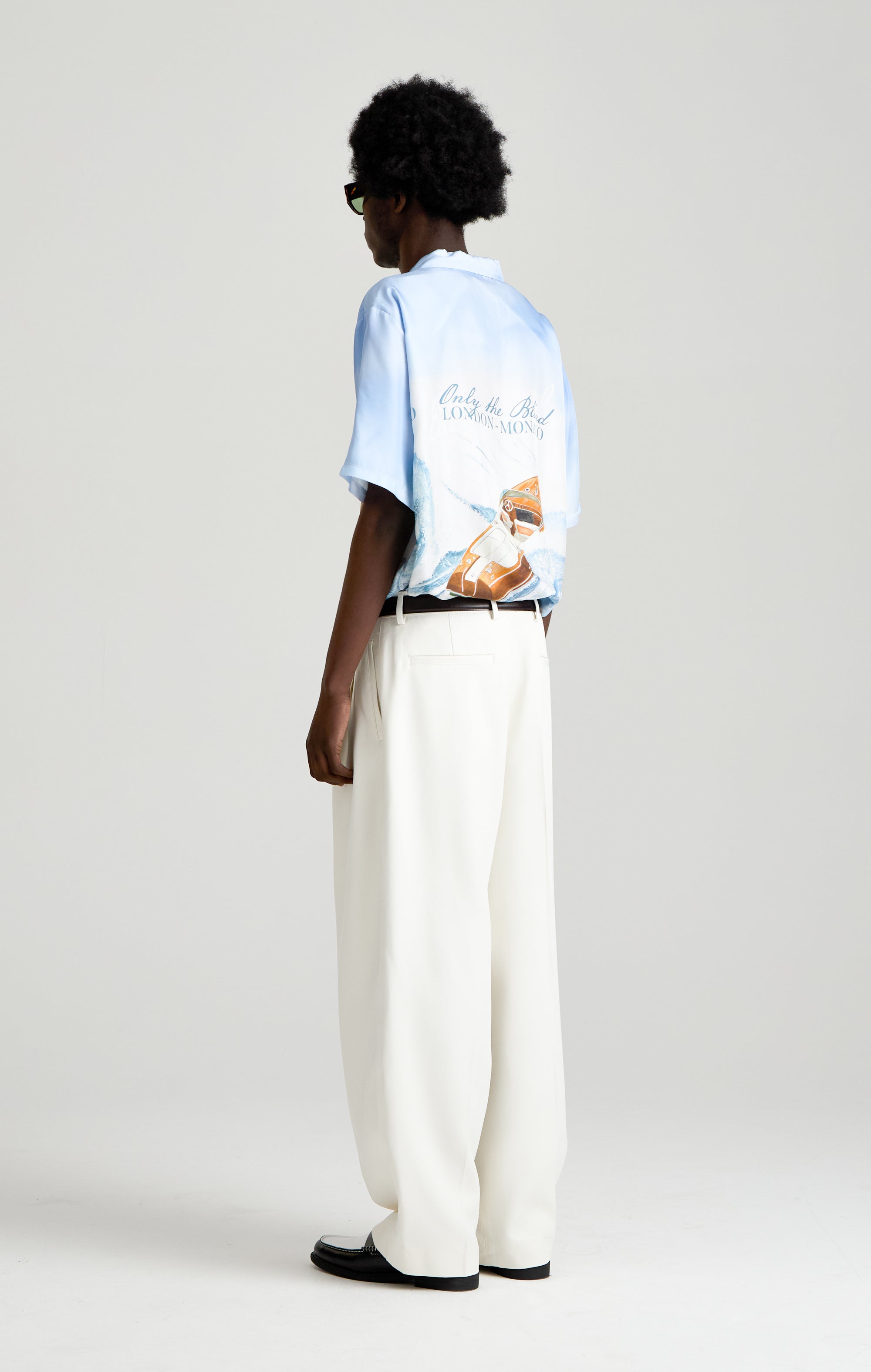 Seide Hemd von Meereswellen