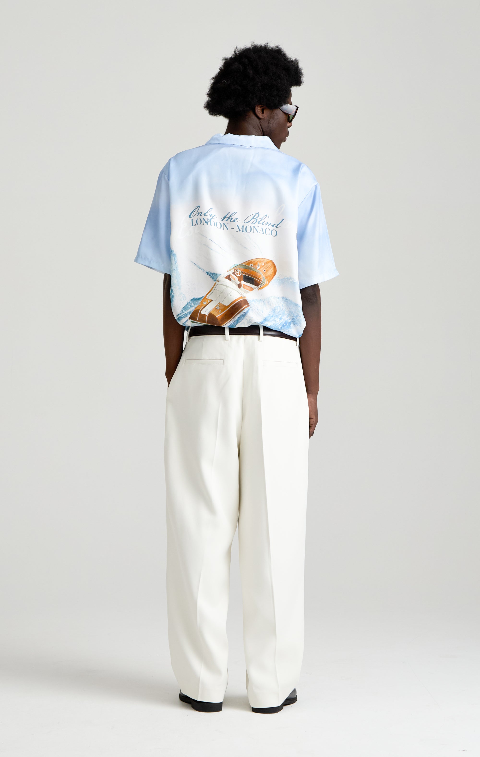 Seide Hemd von Meereswellen