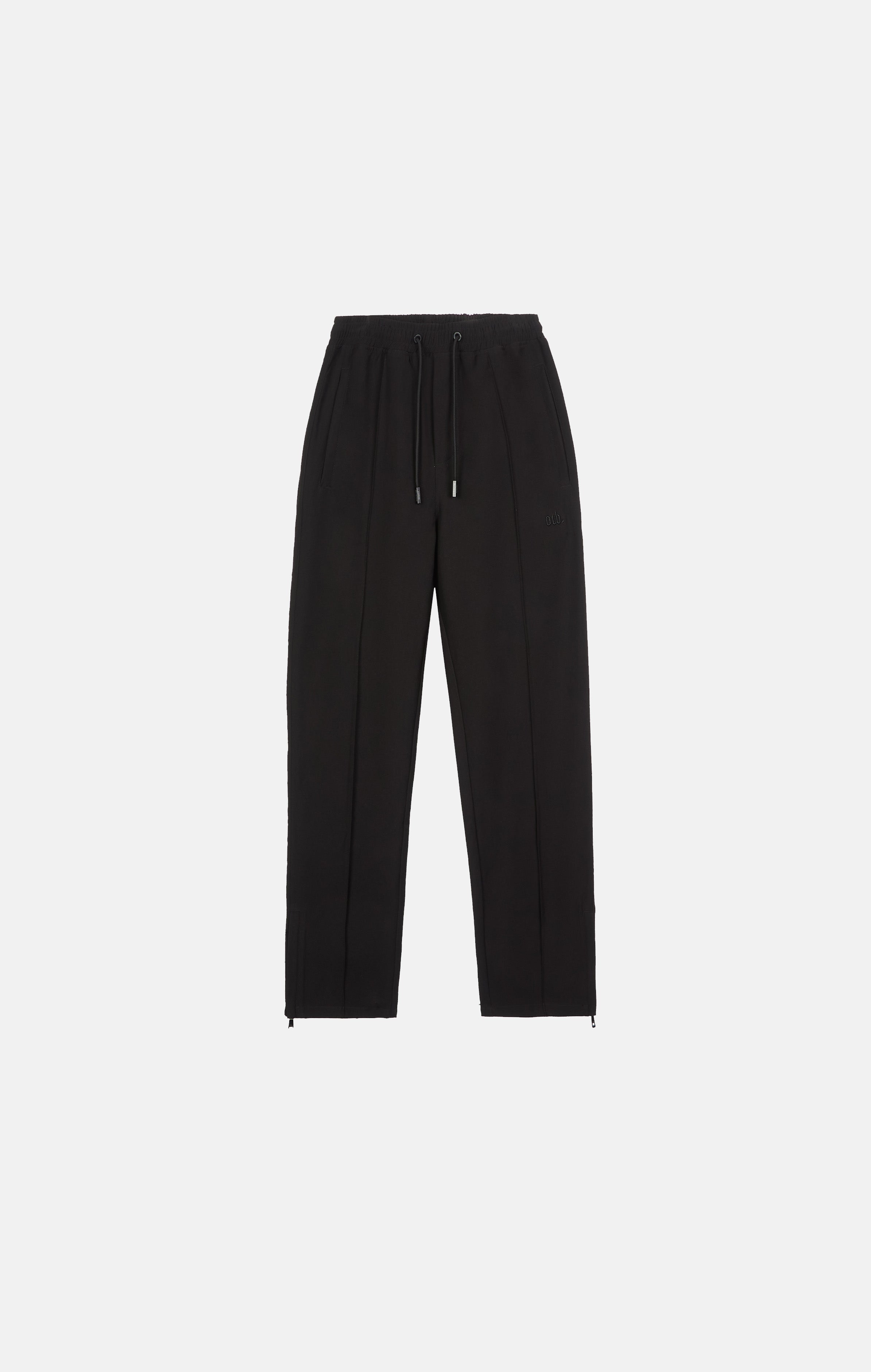 BLACK TWILL TAILORED TROUSER