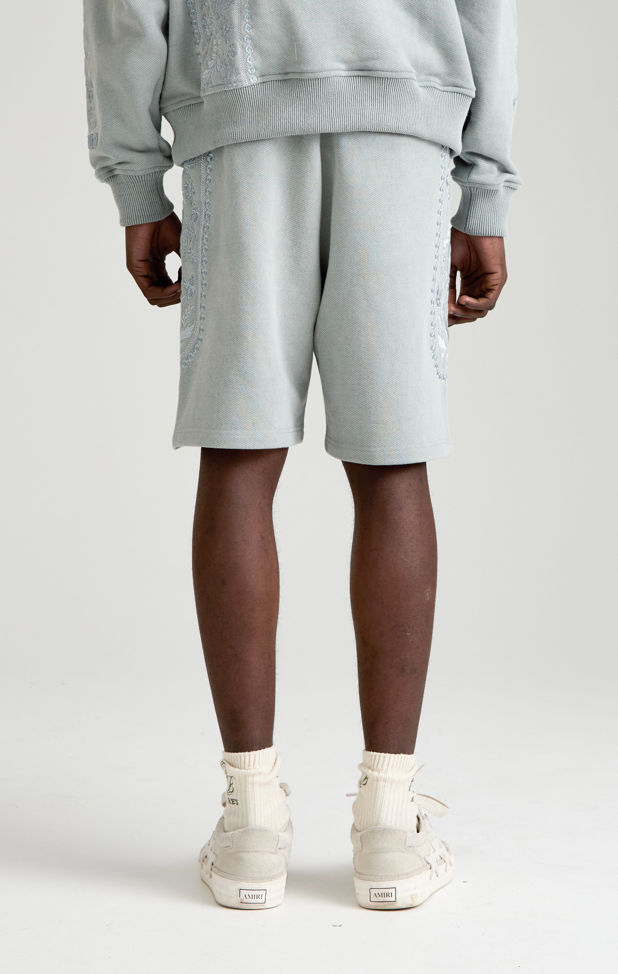 Tapisserie in grauem Kurzfilm