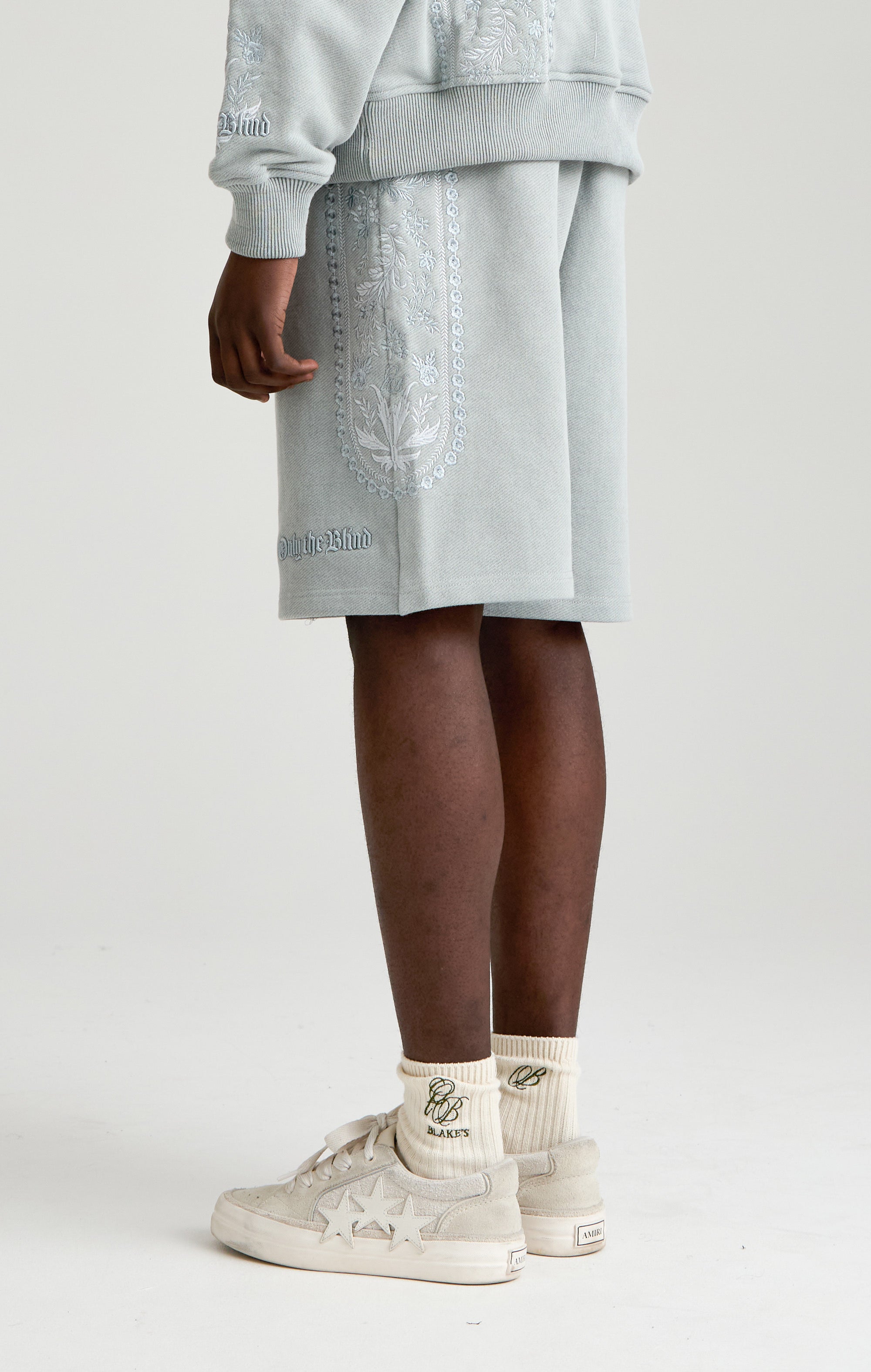 Tapisserie in grauem Kurzfilm