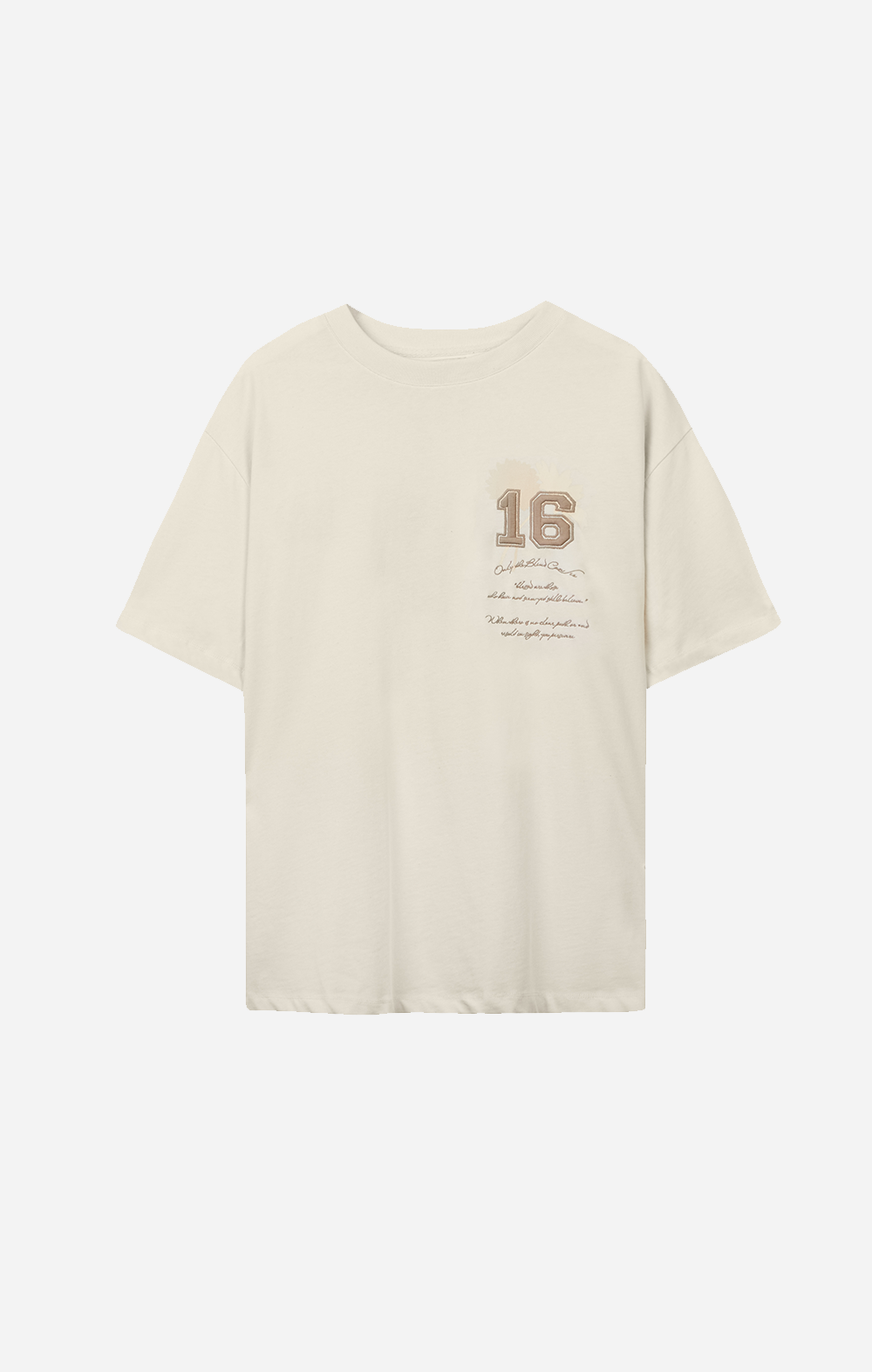 SAND VARSITY T-SHIRT