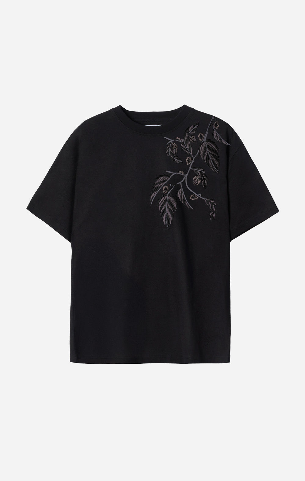 Schwarzes Eichel-T-Shirt