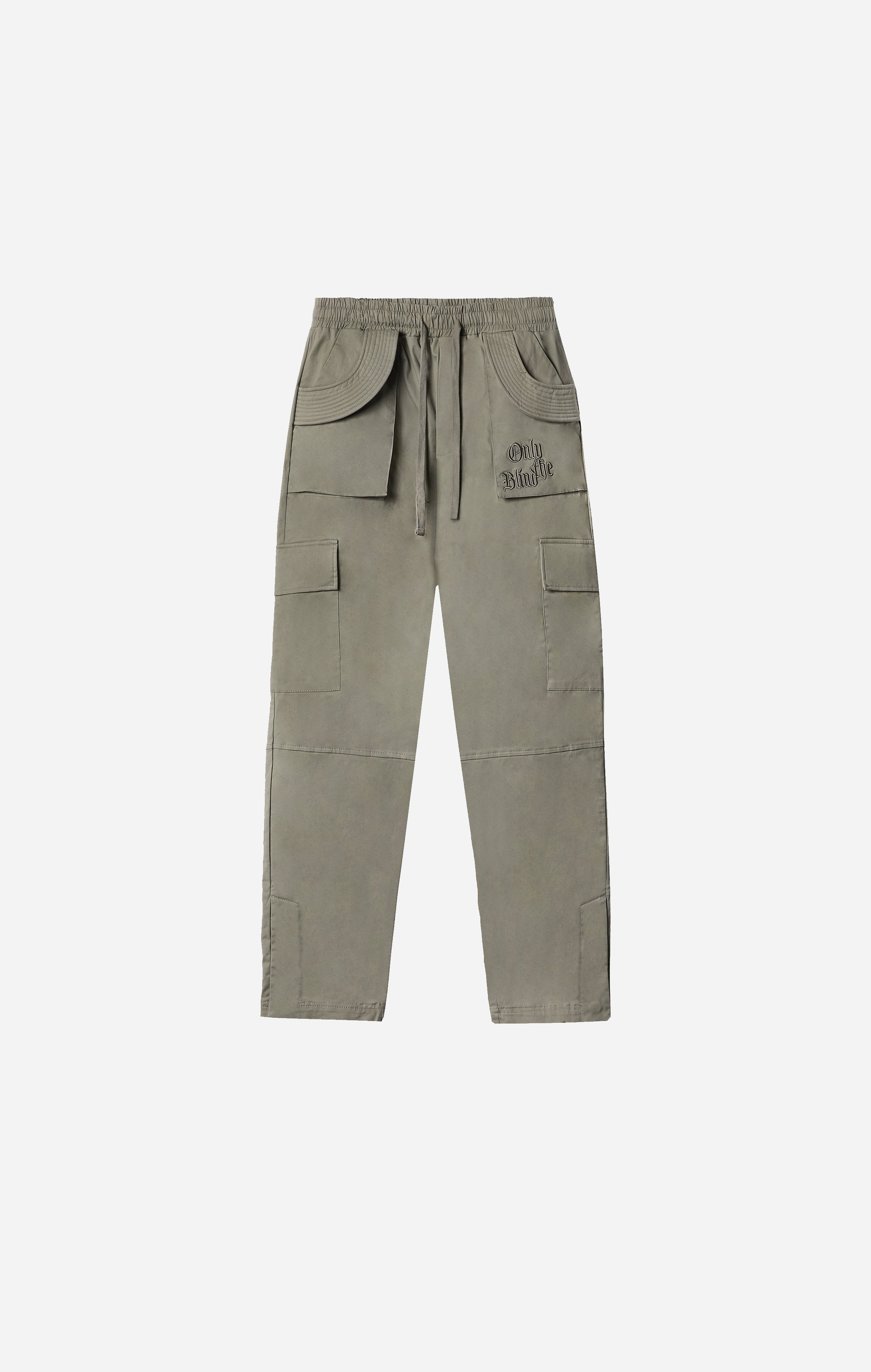 KHAKI TWILL CARGO PANT