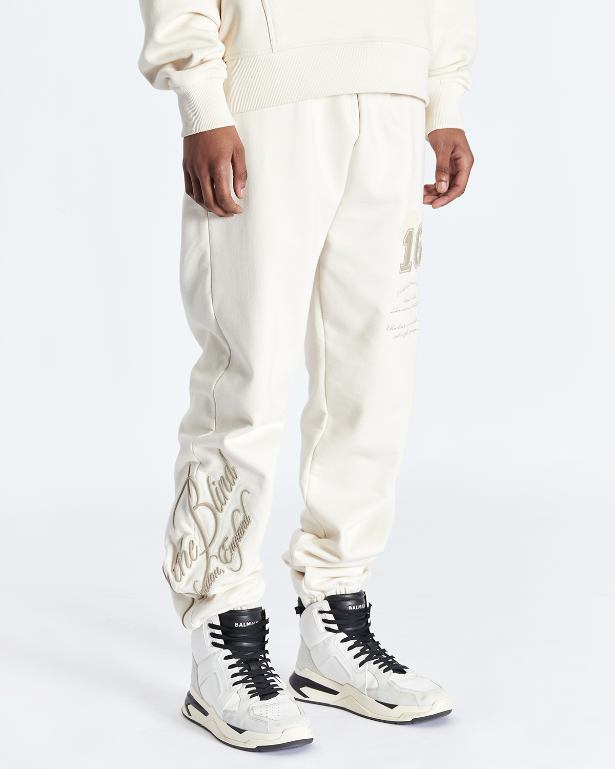 Sand Varsity Sweatpants