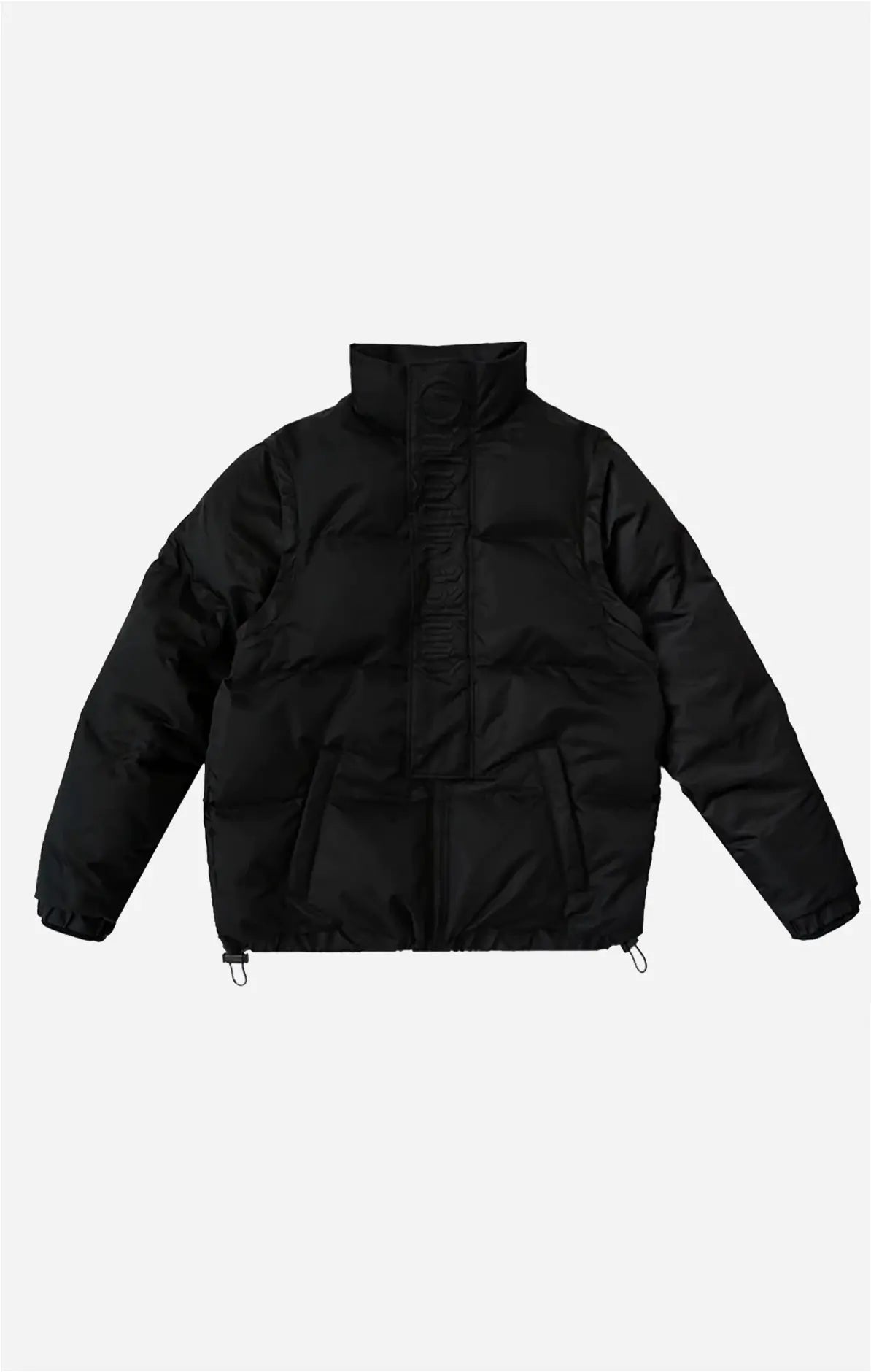 TRIPLE BLACK TWO-IN-ONE PUFFER