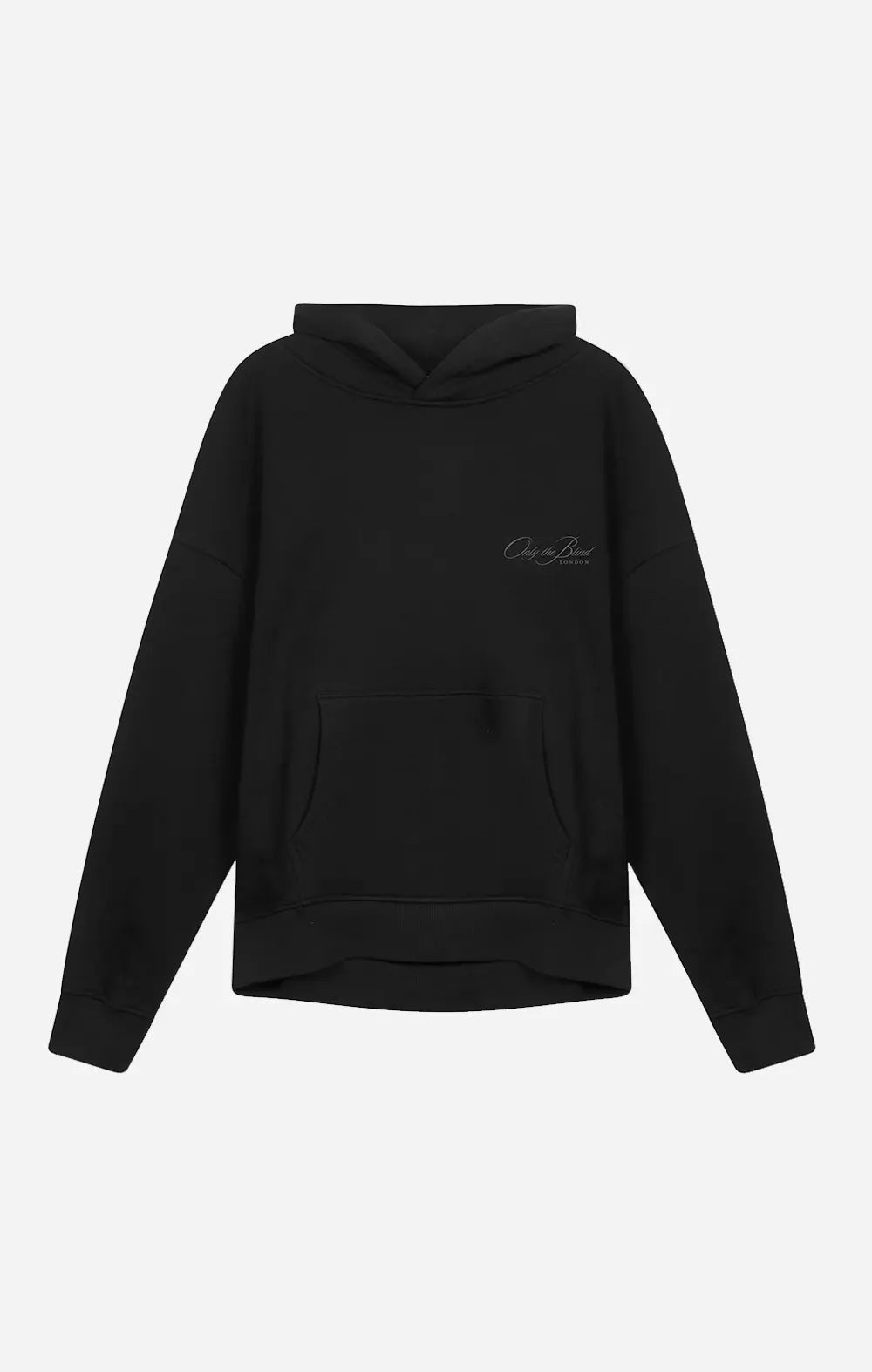 PHANTOM BLACK ESSENTIAL HOODIE