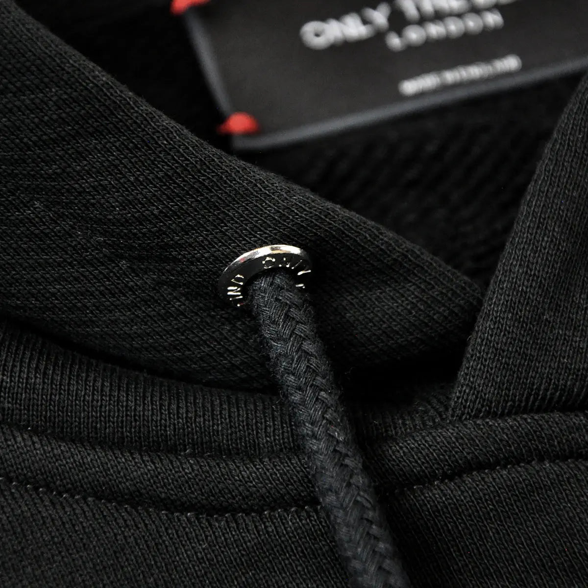 Black Crew Logo Appliqué Sweatshirt ONLY THE BLIND