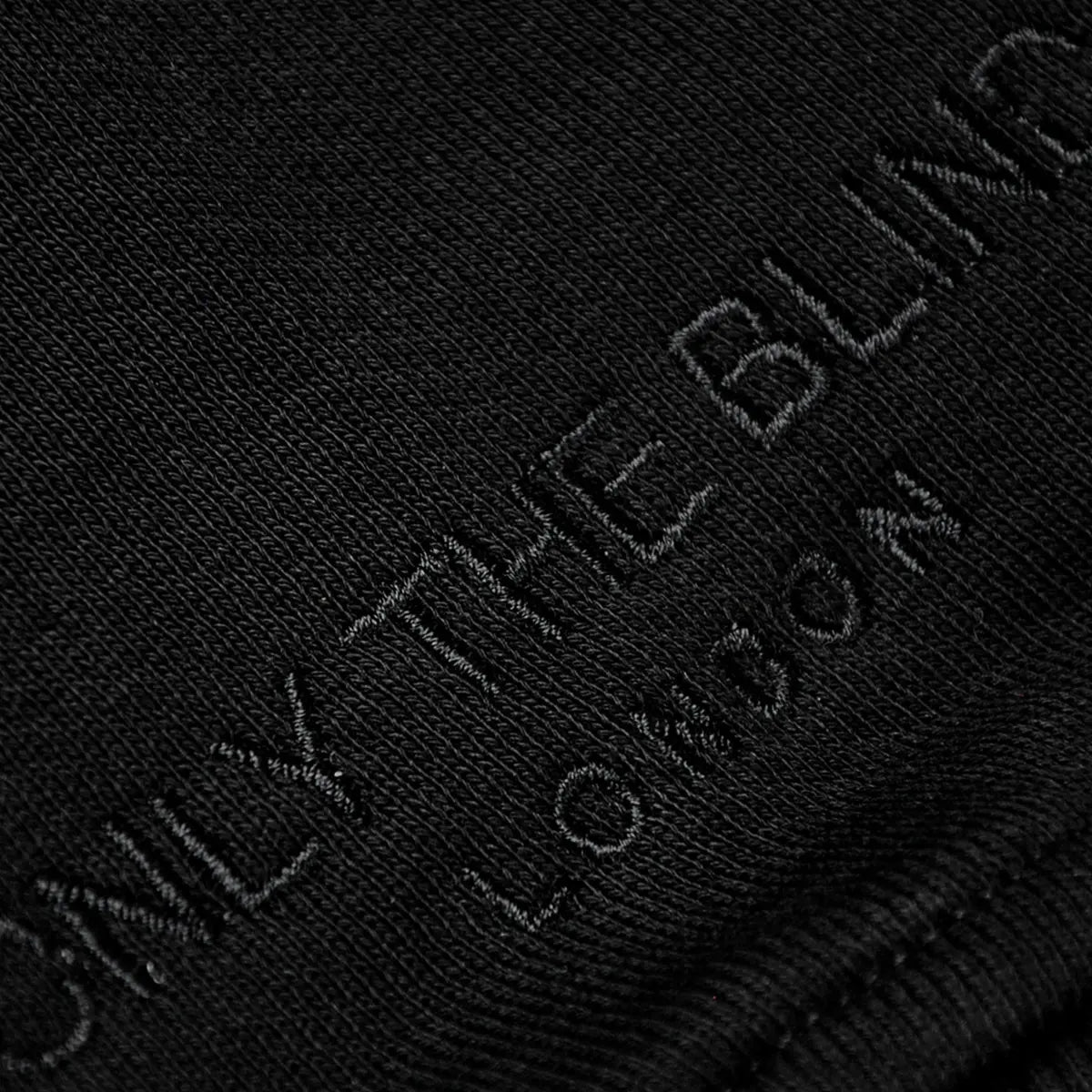 Black Crew Logo Appliqué Sweatshirt ONLY THE BLIND