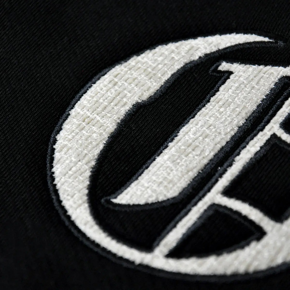 Black Crew Logo Appliqué Sweatshirt ONLY THE BLIND