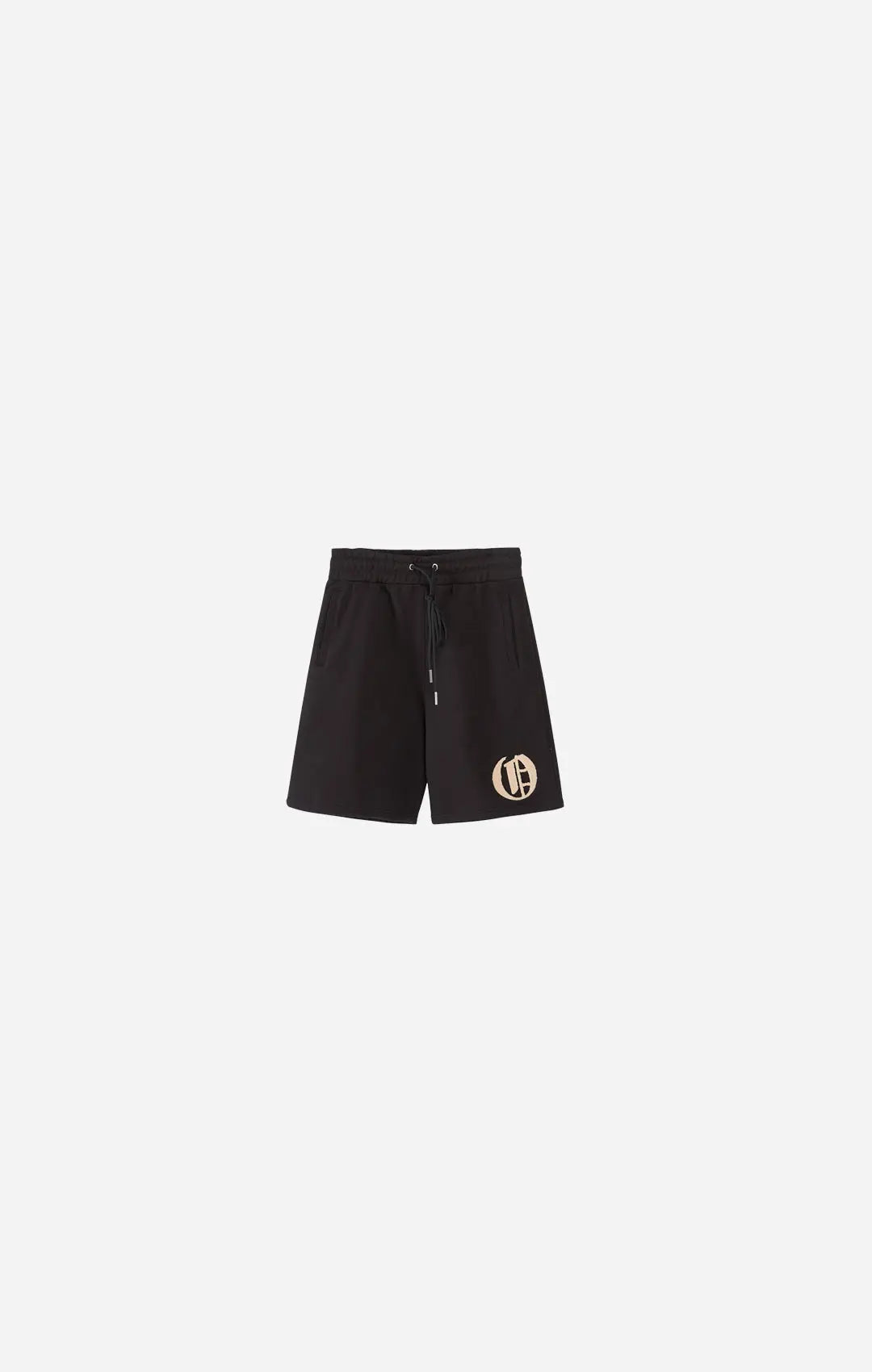 BLACK VARSITY SHORTS